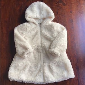 Kids Widgeon Touchable Faux Fur Fleece Swing Coat